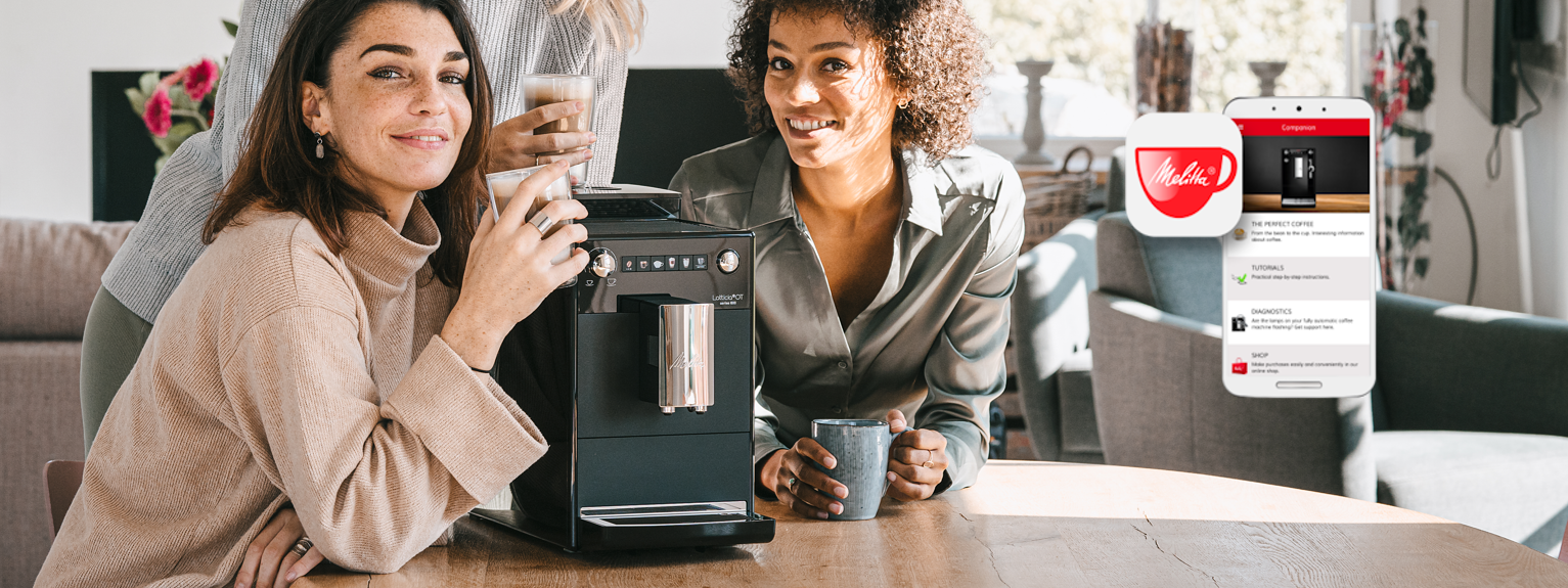 Melitta® Companion App FAM and App View