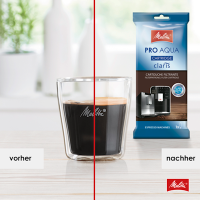 Melitta® Proaqua Accessory Before and After Preview